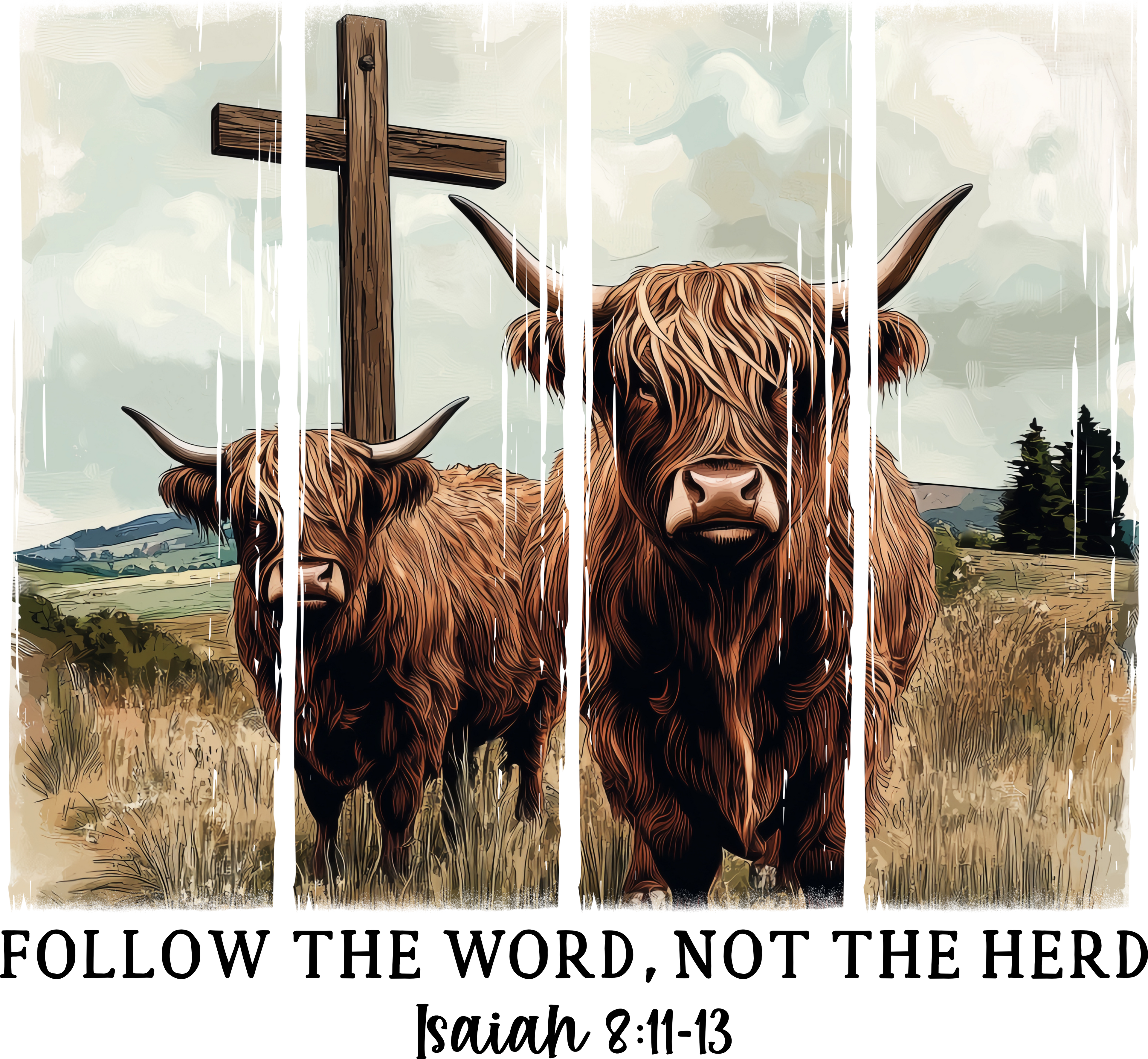 Follow the word not the herd shirt