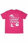 When a cowboy prays shirt
