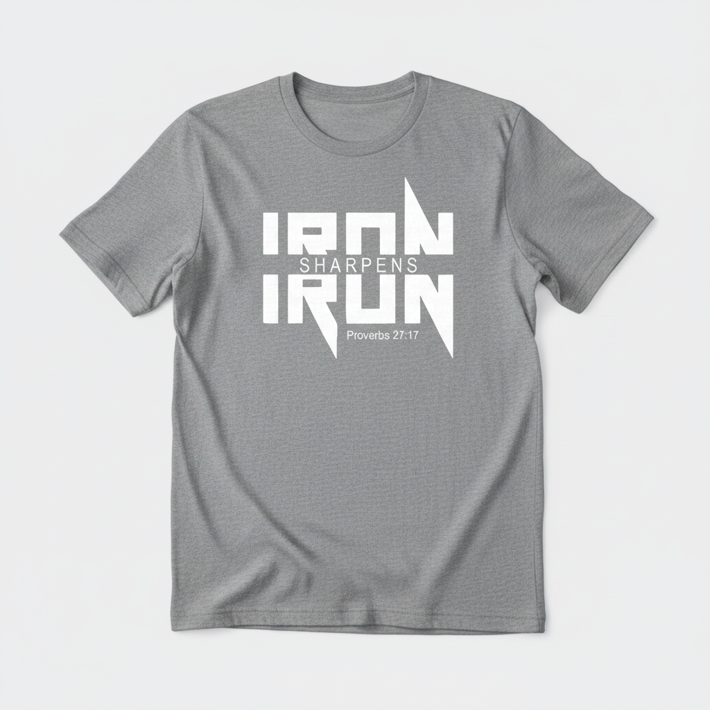 Iron Sharpens Iron - Grey Shirt
