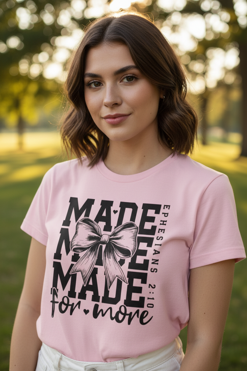 Made for More Shirt - Close Up Woman