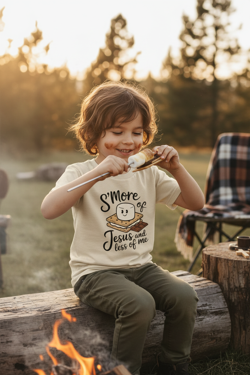 Smore of Jesus Shirt - Kid Wearing It
