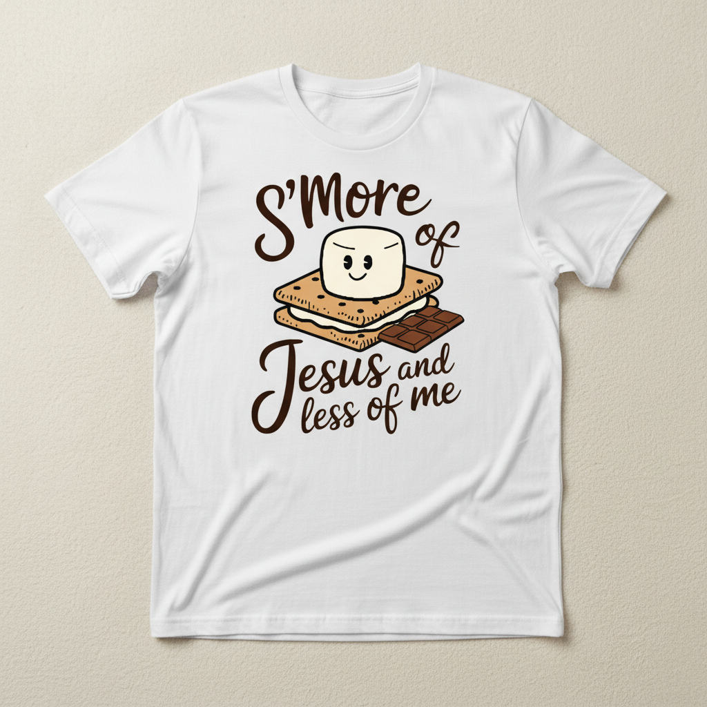 S'more of Jesus - White Shirt