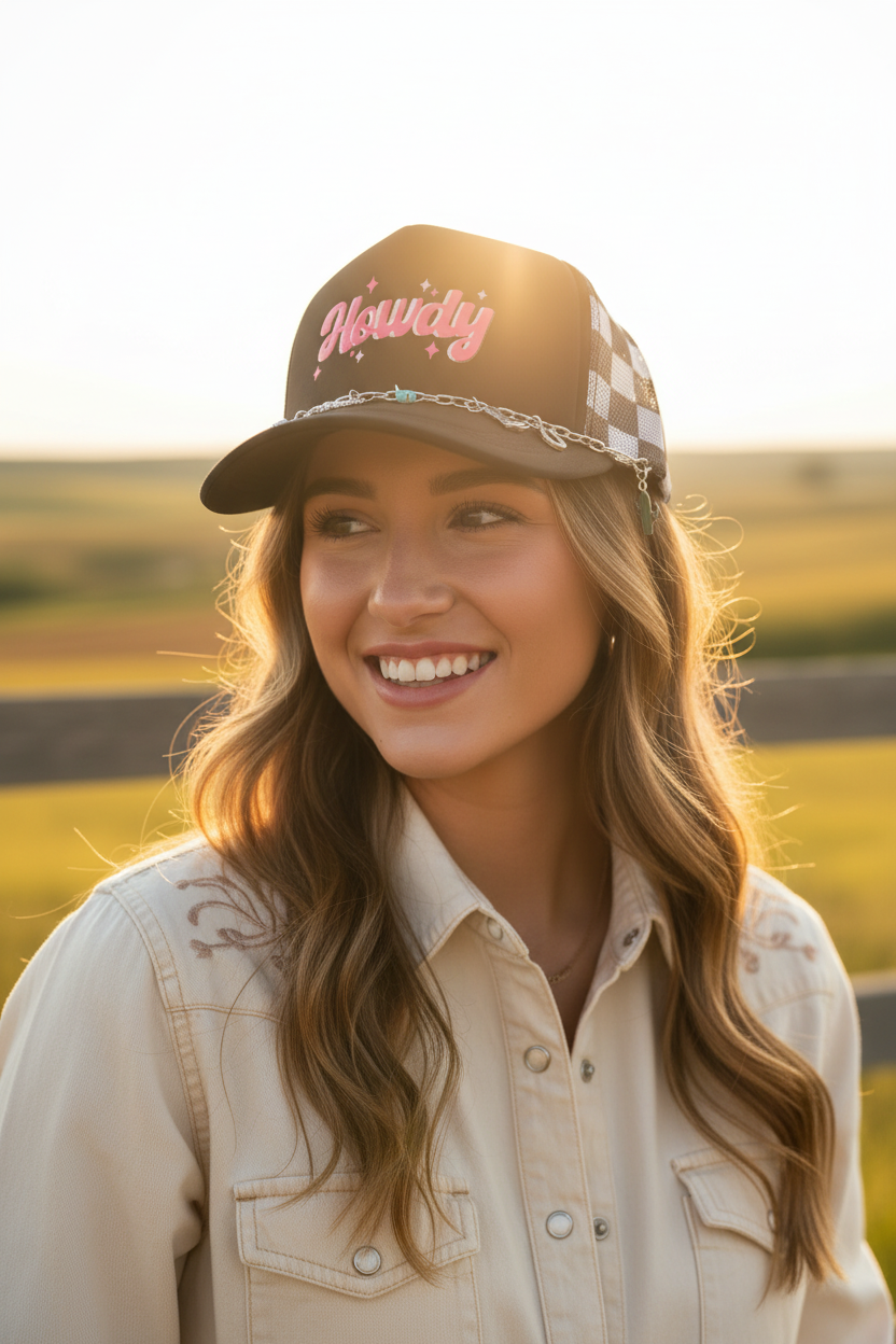 Womens Howdy Hat Lifestyle
